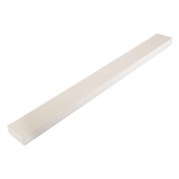 1 Lot of 1 - RS PRO Beige Plastic Sheet, 500mm x 50mm x 20mm