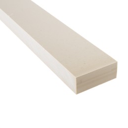 1 Lot of 1 - RS PRO Beige Plastic Sheet, 500mm x 50mm x 20mm