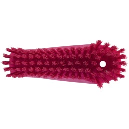 1 pcs - Vikan Hard Bristle Pink Scrubbing Brush, 36mm bristle length, PET bristle material