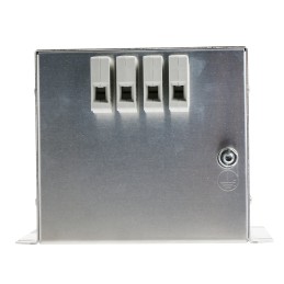 1 pcs - Schaffner, FN3280 36A 520/300 V ac 60Hz, Chassis Mount EMI Filter, Terminal Block 3 Phase