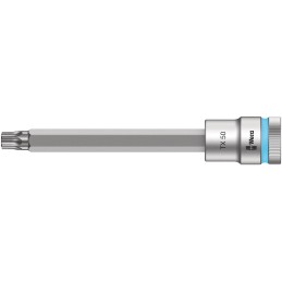 1 pcs - Wera 1/2 in Drive Bit Socket, Torx Bit, T50, 140 mm Overall Length