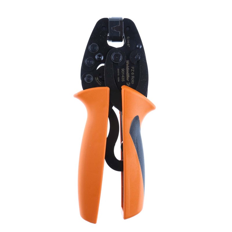 1 pcs - Weidmuller PZ6 Roto Hand Ratcheting Crimp Tool for Wire Ferrules