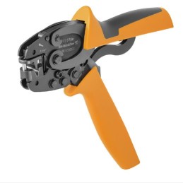 1 pcs - Weidmuller PZ6 Roto Hand Ratcheting Crimp Tool for Wire Ferrules