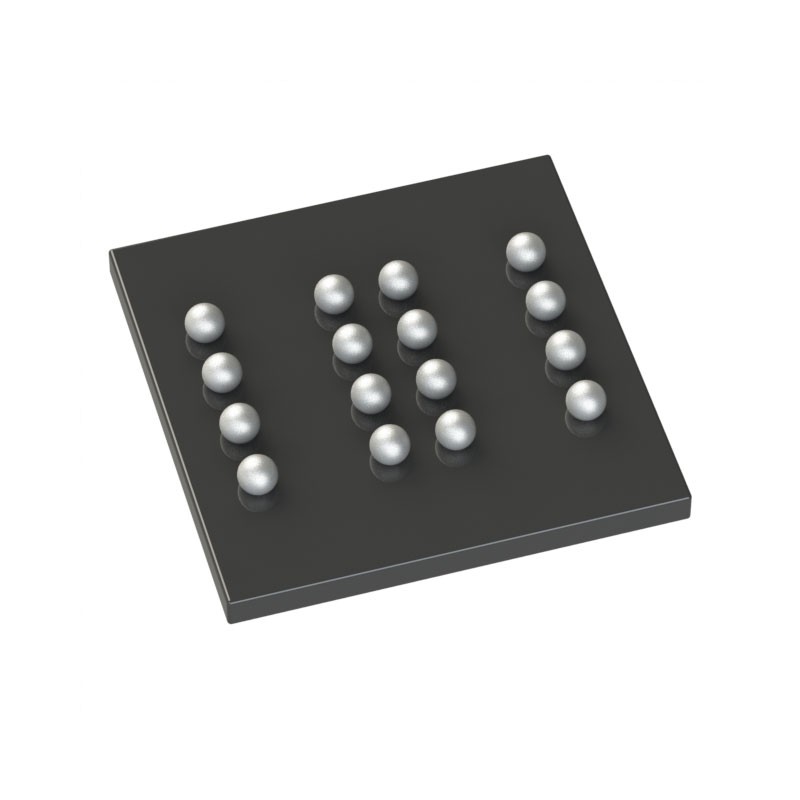 1 pcs : MX25U12843GBBI00 - IC FLASH 128MBIT SPI 16WLCSP