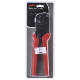 1 pcs - Molex ServiceGrade Hand Ratcheting Crimp Tool for Mini-Fit HCS Connector Contacts, Mini-Fit Jr. Connector Contacts