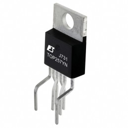 1 pcs : TOP257YN - IC OFFLINE SW FLYBACK TO220-7C