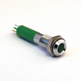 1 pcs - CML Innovative Technologies Panel Mount Indicator, 6mm Mounting Hole Size, Solder Tab Termination, IP40