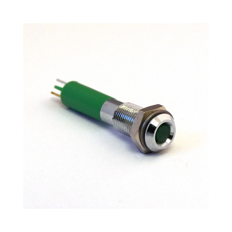 1 pcs - CML Innovative Technologies Panel Mount Indicator, 6mm Mounting Hole Size, Solder Tab Termination, IP40