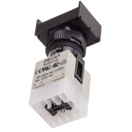 1 pcs - RS PRO Panel Mount Indicator, 250V ac, Faston, Solder Lug Termination, IP65