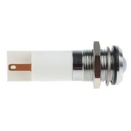 1 pcs - RS PRO White Panel Mount Indicator, 14mm Mounting Hole Size, IP67