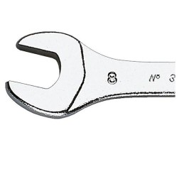 1 pcs - Facom Open Ended Spanner, 3.2mm, Metric, Double Ended, 70 mm Overall