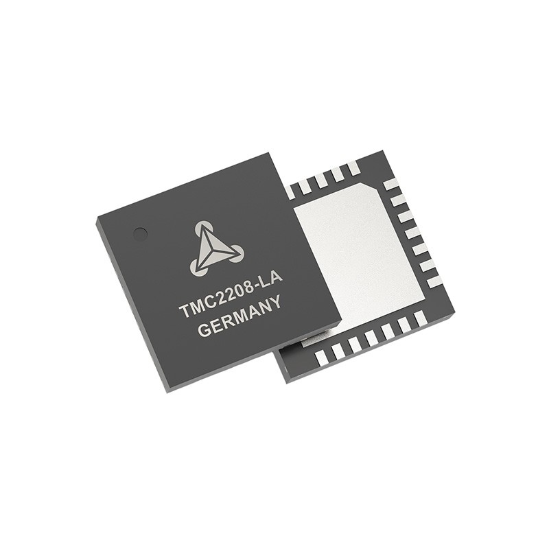 1 pcs : TMC2208-LA-T - IC MTR DRV BIPOLAR 5.5-36V 28QFN