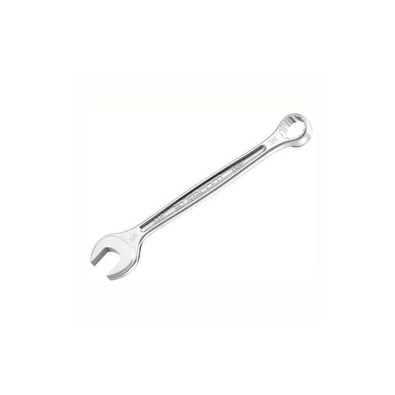 1 pcs - Facom Combination Spanner, Imperial, Double Ended, 155 mm Overall