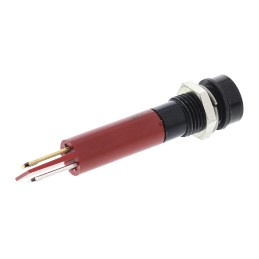 1 pcs - RS PRO Red Panel Mount Indicator, 8mm Mounting Hole Size, Solder Tab Termination, IP67