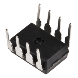1 pcs - Broadcom, 6N136-000E DC Input Transistor Output Optocoupler, Through Hole, 8-Pin PDIP