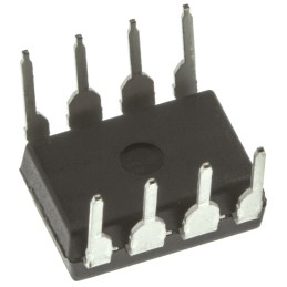 1 pcs - Broadcom, 6N136-000E DC Input Transistor Output Optocoupler, Through Hole, 8-Pin PDIP