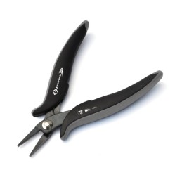 1 pcs - CK T3891 Flat Nose Plier, 145 mm Overall, Straight Tip, 31mm Jaw, ESD