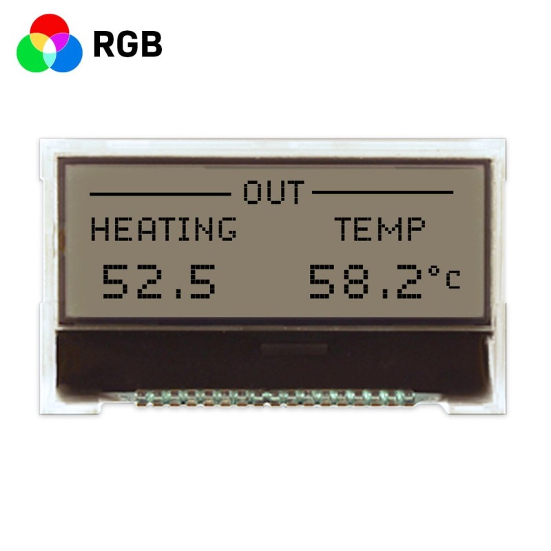 1 pcs - NEWHAVEN DISPLAY INTERNATIONAL NHD-C12832A1Z-FS(RGB)-FBW-3V NHD LCD LCD Display, Blue, Green, Red on RGB, Transflective