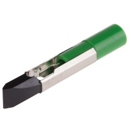 1 pcs - RS PRO Green LED Indicator Lamp, 24V ac/dc, Telephone Slide Base, 6.8mm Diameter, 2100mcd