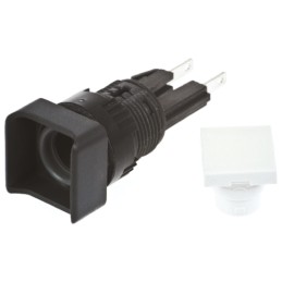 1 pcs - APEM Panel Mount Indicator, 16mm Mounting Hole Size, Solder Tab Termination