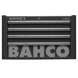 1 pcs - Bahco 4 drawer Stainless Steel (Top) Tool Chest, 419mm x 677mm x 501mm