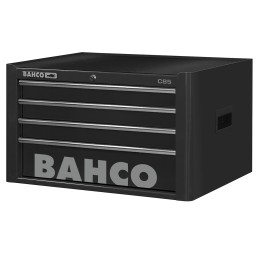 1 pcs - Bahco 4 drawer Stainless Steel (Top) Tool Chest, 419mm x 677mm x 501mm