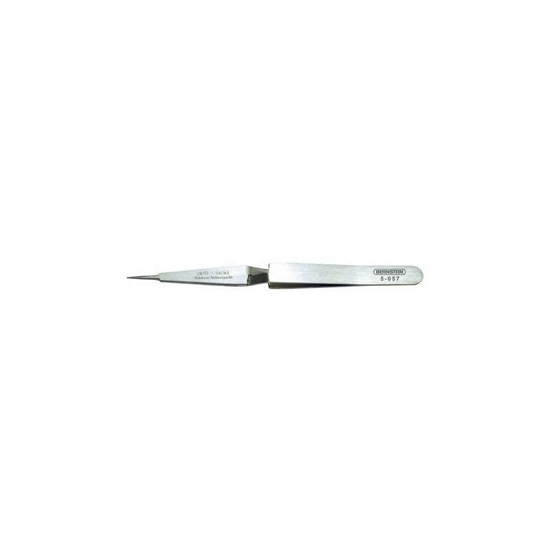 1 pcs - Bernstein 120 mm, Stainless Steel, Pointed, Tweezers