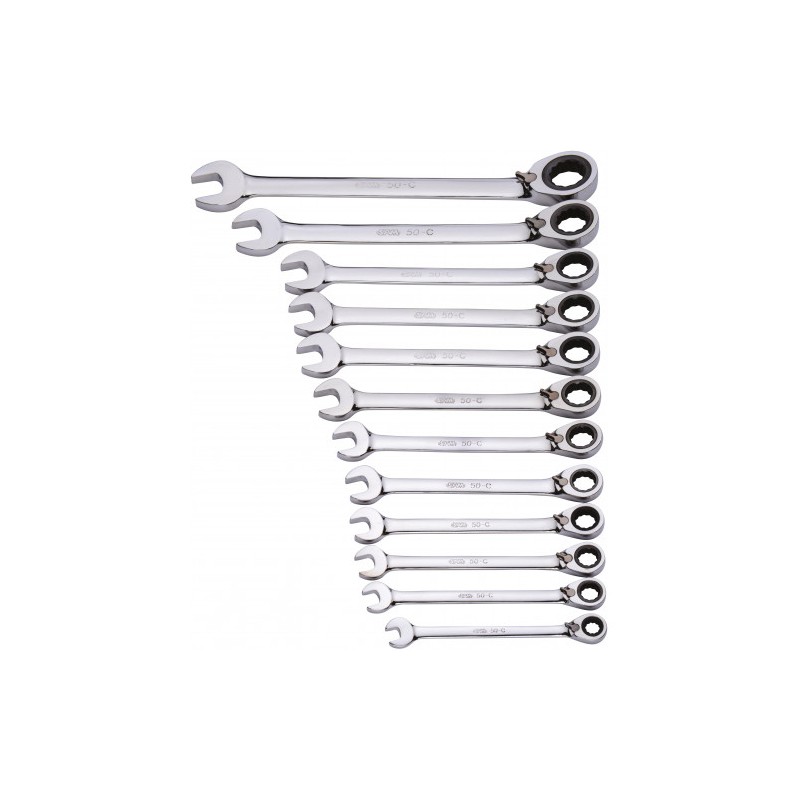 1 pcs - SAM Ratchet Spanner, 290x98x62 mm Overall, No