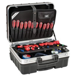 1 pcs - GT Line Plastic Tool Case, with 2 Wheels, 465 x 255 x 352mm