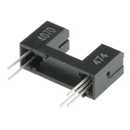 1 pcs - EE-SX4070 Omron, Through Hole Slotted Optical Switch, Open Collector Output
