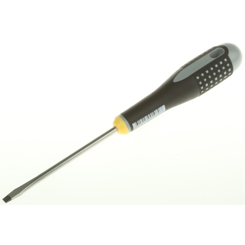 1 pcs - Bahco Slotted Screwdriver, 5.5 x 1 mm Tip, 100 mm Blade, 222 mm Overall
