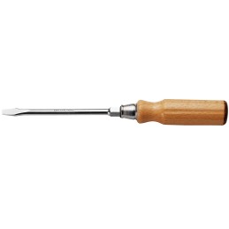 1 pcs - Facom Slotted Screwdriver, 8 mm Tip, 150 mm Blade, 270 mm Overall