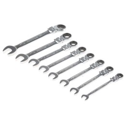 1 pcs - Bahco 41RM Series 8-Piece Spanner Set, 8 - 19 mm, Alloy Steel