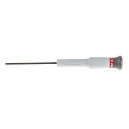 1 pcs - Facom Hexagon Precision Screwdriver, 2.5 mm Tip, 75 mm Blade, 168 mm Overall