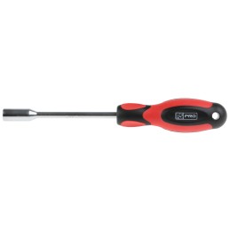 1 pcs - RS PRO Hexagon Nut Driver, 10 mm Tip, 125 mm Blade, 236 mm Overall