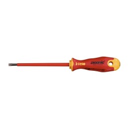 1 pcs - Felo Slotted Insulated Screwdriver, 6.5 x 1.2 mm Tip, VDE/1000V