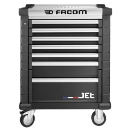 1 pcs - Facom 7 drawer Steel Wheeled