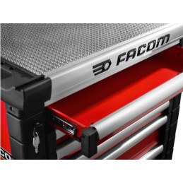 1 pcs - Facom 7 drawer Steel Wheeled