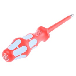 1 pcs - Wera Phillips Insulated Screwdriver, PH2 Tip, 100 mm Blade, VDE/1000V, 161 mm Overall