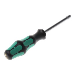 1 pcs - Wera Hexagon Nut Driver, 5 mm Tip, 70 mm Blade, 168 mm Overall