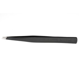 1 pcs - Bernstein 130 mm, Stainless Steel, Chisel, ESD Tweezers