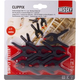 1 pcs - Bessey 20mm x 20mm Spring Clamp