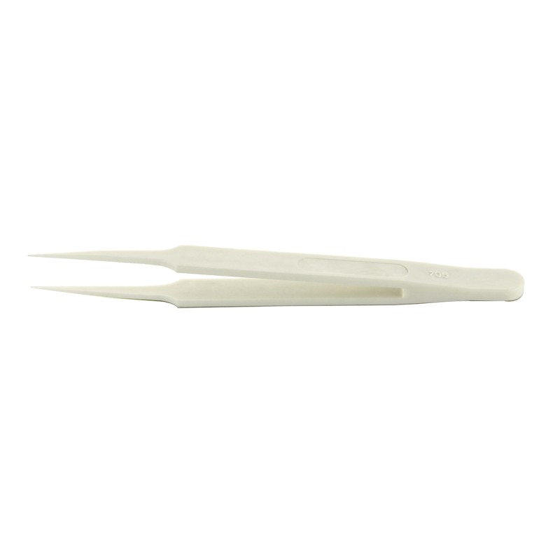 1 pcs - RS PRO 115 mm, Plastic, Sharp, Tweezers