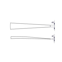 1 pcs - ideal-tek ESD Replaceable Tweezer