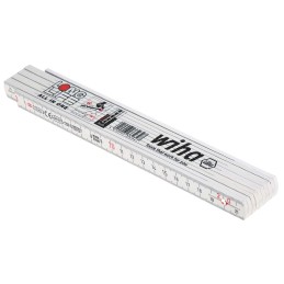 1 pcs - Wiha 2m Plastic Metric Folding Ruler