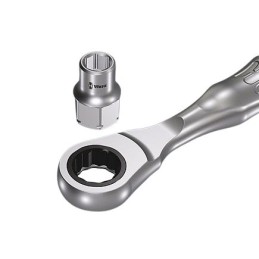 1 pcs - Wera 1/4 in Drive 13mm Standard Socket, 6 point, 18 mm Overall Length