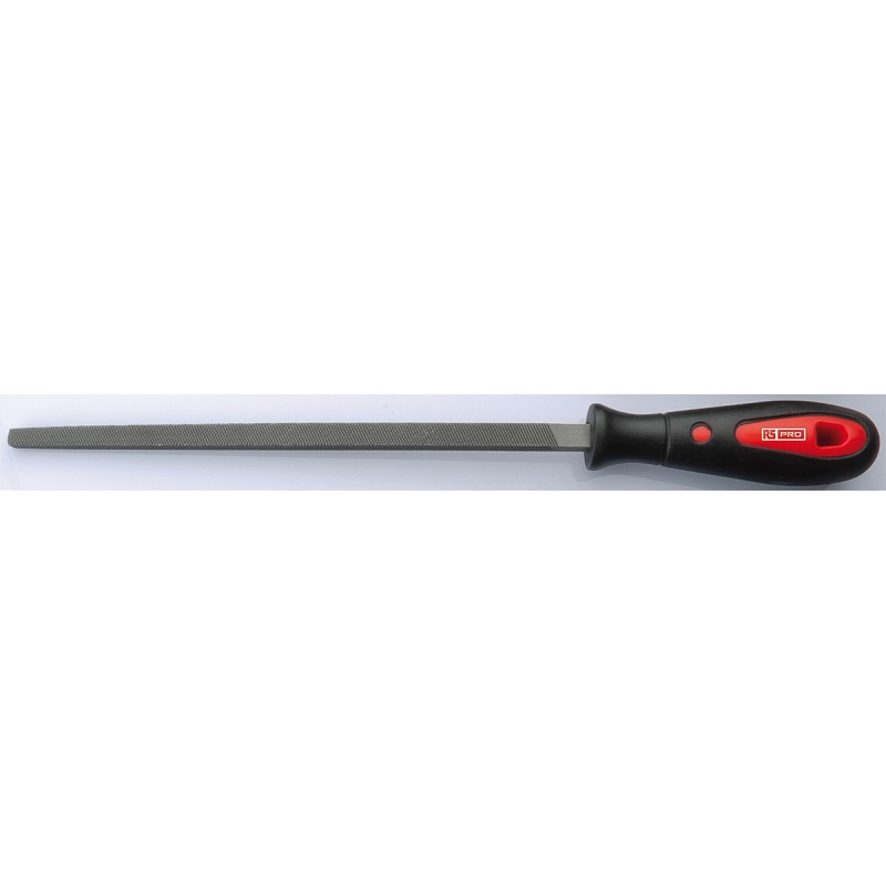 1 pcs - RS PRO 250mm, Second Cut, Square Engineers File With Soft-Grip Handle