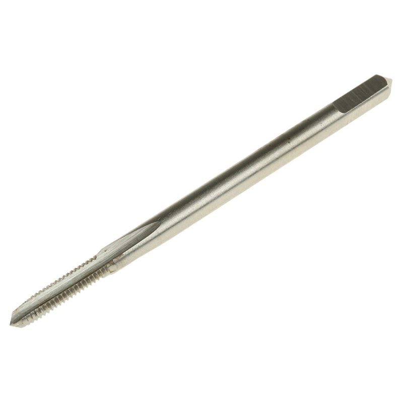 1 pcs - RS PRO Threading Tap, M2.5 Thread, 0.45mm Pitch, Metric Standard, Hand Tap