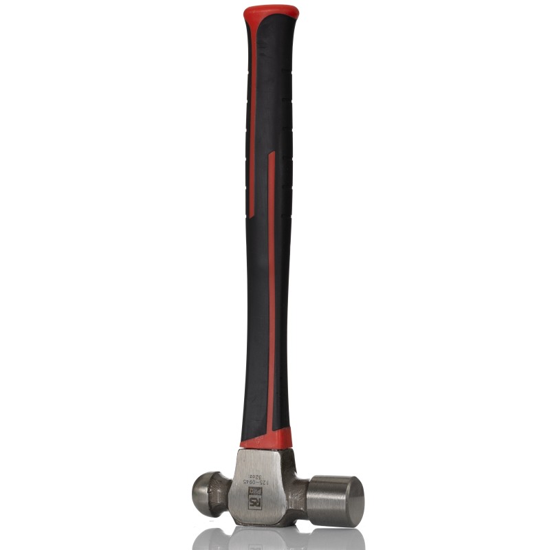 1 pcs - RS PRO Carbon Steel Ball-Pein Hammer with Fibreglass Handle, 910g
