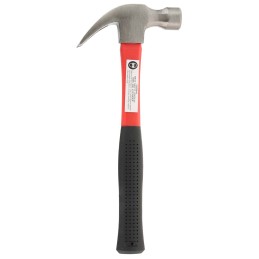1 pcs - RS PRO Steel Claw Hammer with Fibreglass Handle, 567g